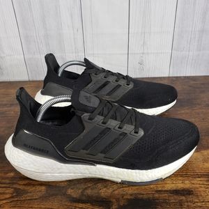 Adidas Ultraboost 21 Black White FY0402 Womens Running Athletic Shoes Size 9.5